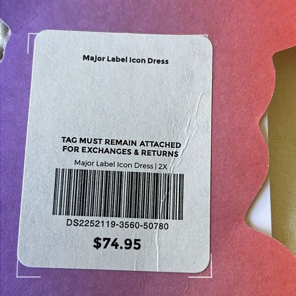 Yitty Major Label Icon Dress Sz 2X NWT - Picture 2 of 9